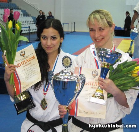У белорусски серебро Чемпионата России по киокушин карате