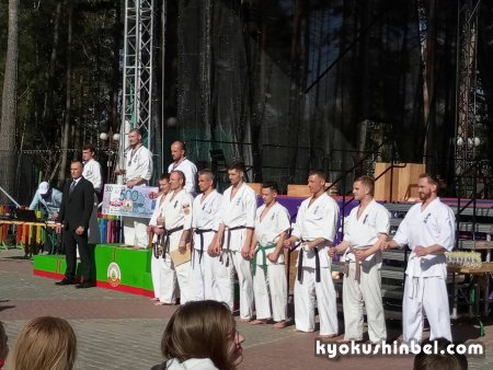 Открытый чемпионат Белорусской ассоциации Кёкусинкай по разбиванию досок (тамэсивари)