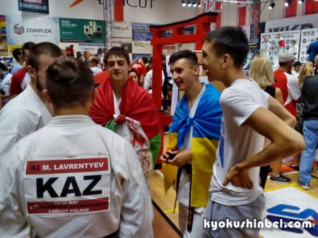 Гомельские каратисты вернулись с чемпионата Европы с медалями.