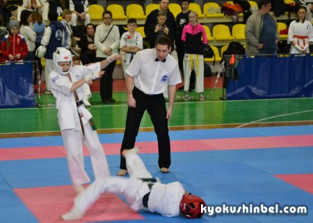 Некоторые моменты турнира «Кубок Полесья» 2019 по киокушин-кан карате