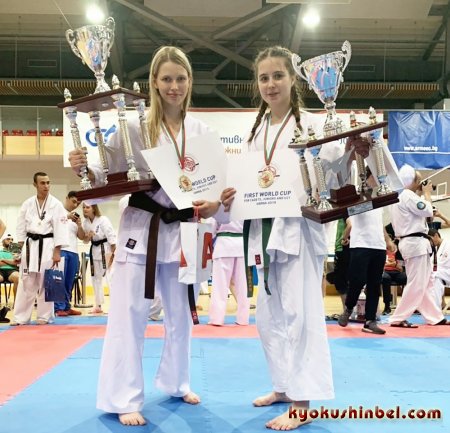 Екатерина Юшкевич заняла первое место на Кубке мира по карате в весе до 55 кг в Болгарии