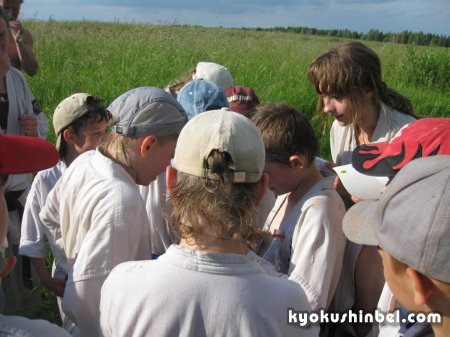 Cовместный киокушино - эншиновский поход в Рогачёвский район