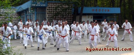 Летние сборы по Киокушинкан карате в Болгарии 2012