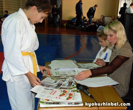 Состоялись турниры по контактному карате киокушин "Кубок Гомеля" и "Сакура над Сожем"