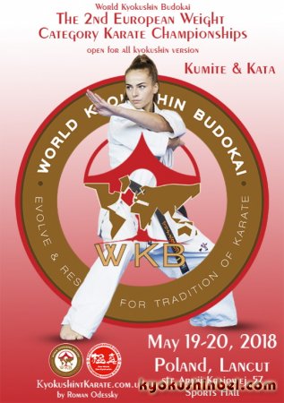 Второй открытый чемпионат Европы по киокушин карате (WKB)