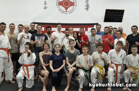 Состоялся судейский семинар по правилам KI и KWU карате в Минске