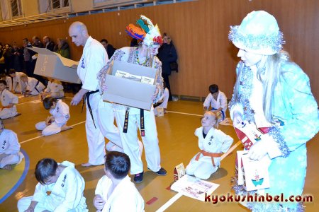 Новогодняя аттестация по киокушин-кан карате