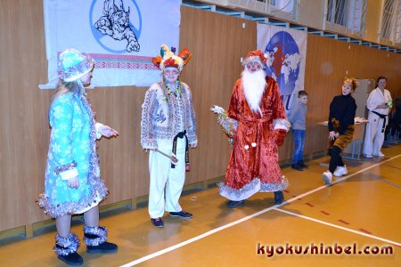 Новогодняя аттестация по киокушин-кан карате